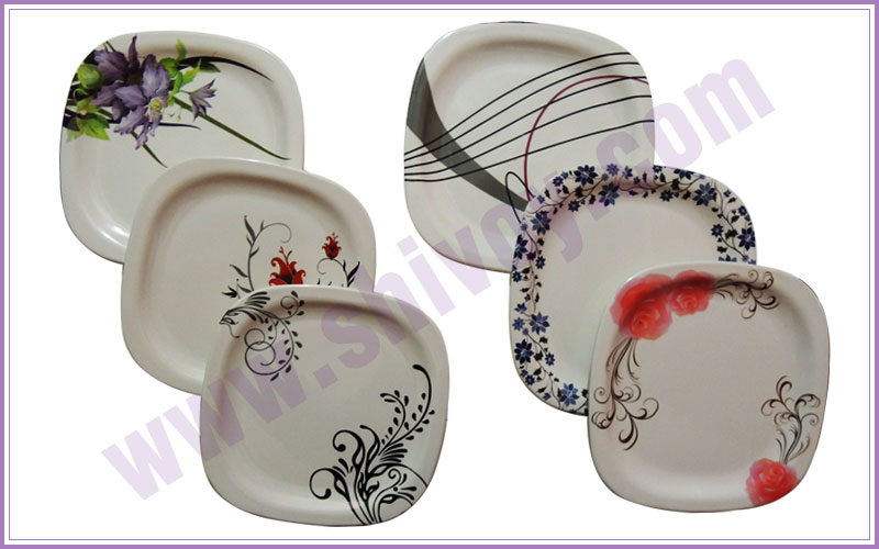 melamine dinner sets - melamine catering crockery - plastic crockery - home gift crockery - plastic catering products manufacturers exporters in india punjab ludhiana